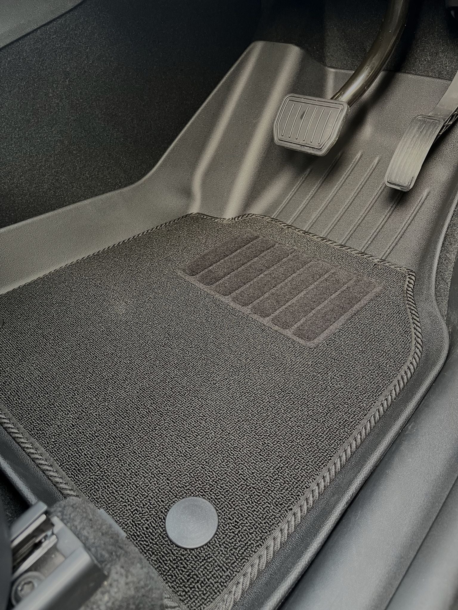 2-Layer Waterproof / Carpet All Weather Mats for Tesla Model Y