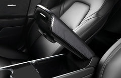 ABS Armrest Cover for Tesla Model 3 / Model Y - Gloss Carbon