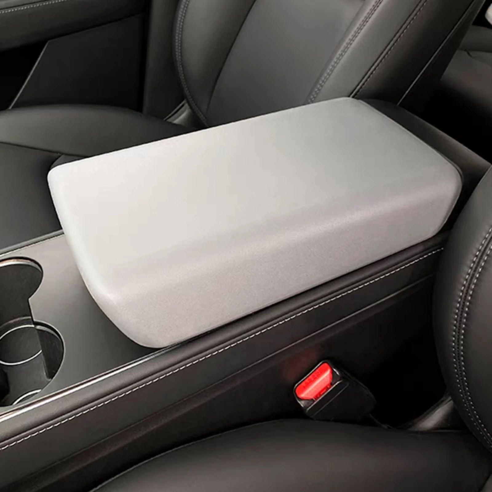 Armrest Cover for Tesla Model 3 / Model Y - White